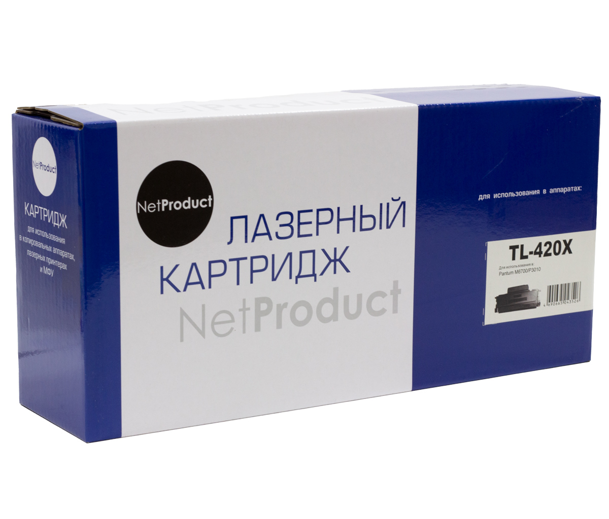 Картридж Pantum M6700/P3010 (NetProduct) TL-420X, Bk, 6K