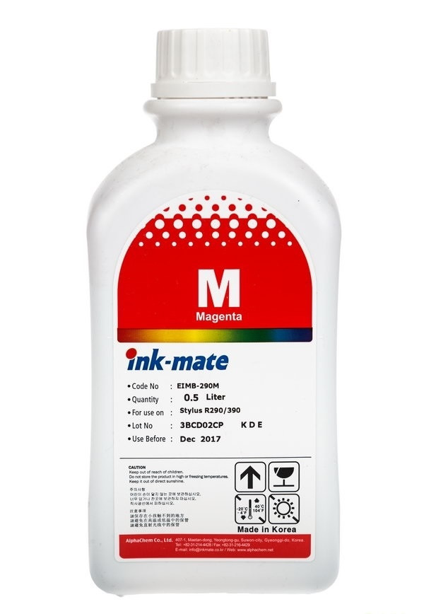 Чернила Epson (Ink-Mate) 500 мл, EIMB-290 M (пурпурный)