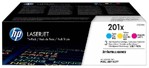 Картридж HP Color LaserJet Pro MFP M277/M274/M252, 2,3К (O) C/Y/M CF253XM
