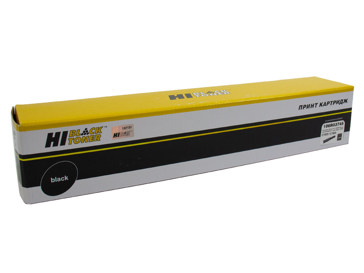 Картридж Xerox VersaLink C7020/C7025/C7030 (Hi-Black) 106R03745, Bk, 23,6K