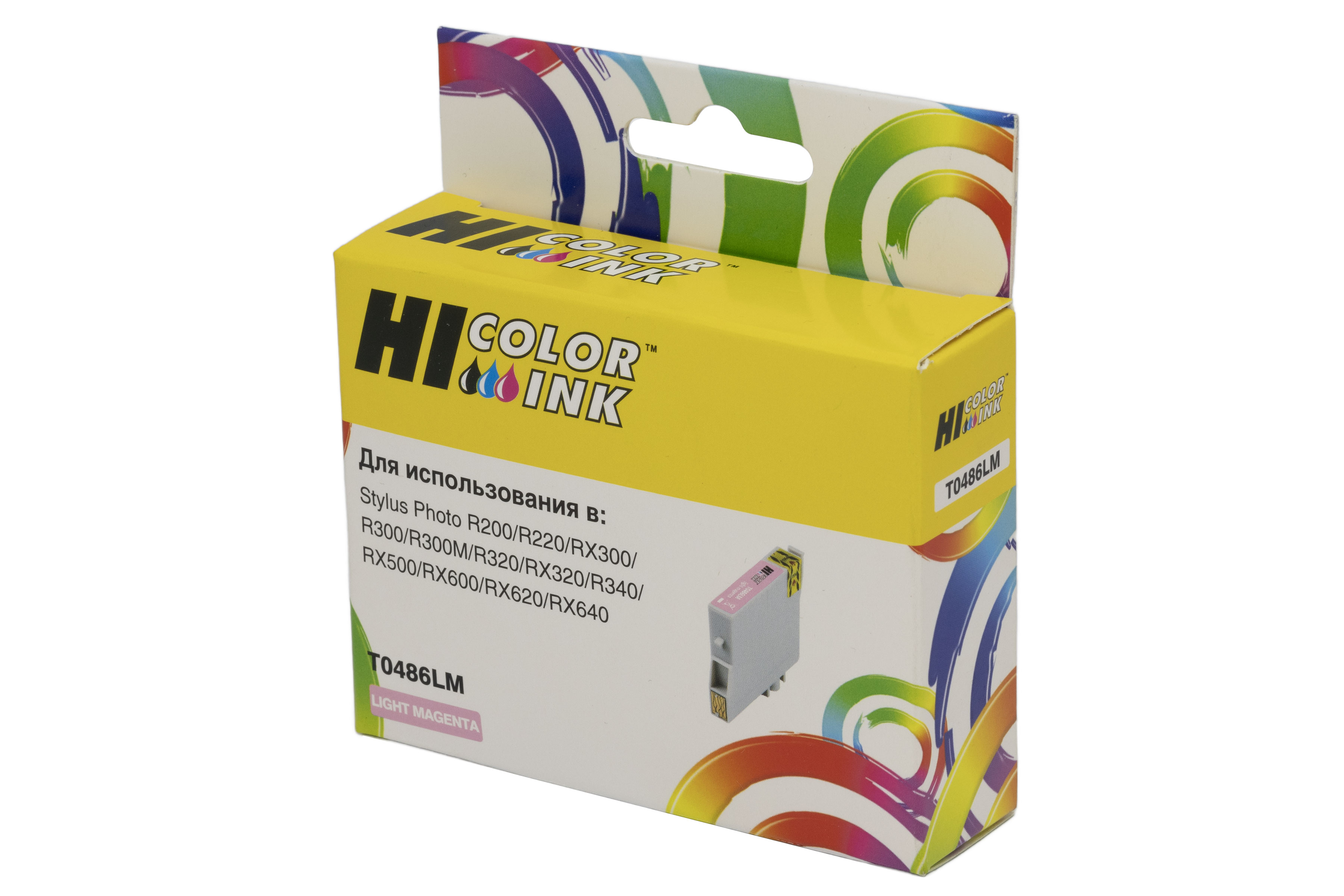 Картридж Epson Stylus Photo R200/R300/RX500/RX600 (Hi-Black) C13T04864010, LM