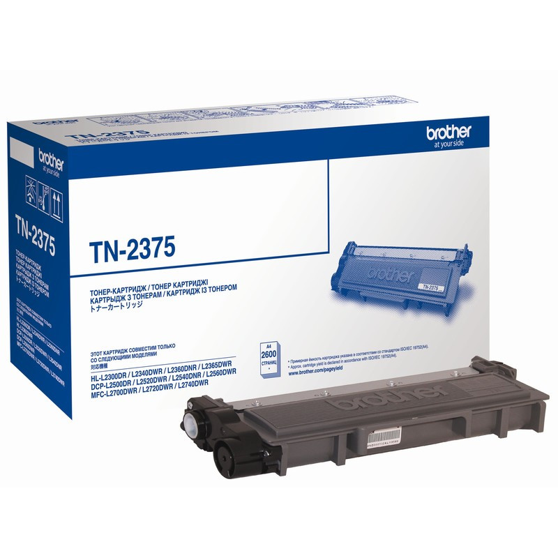 Картридж Brother HL-L2300DR/DCP-L2500DR/MFC-L2700DWR (O) TN-2375, 2,6К