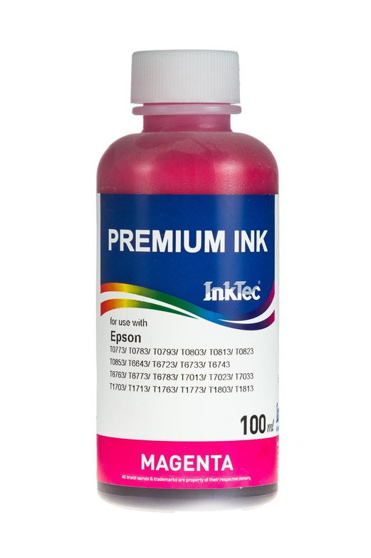 Чернила Epson (InkTec) 100 мл, E0010 (пурпурный) T0823 M