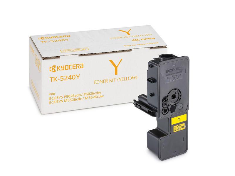 Картридж Kyocera P5026cdn/M5526cdn (O) TK-5240Y/ 1T02R7ANL0, 3K, с чипом