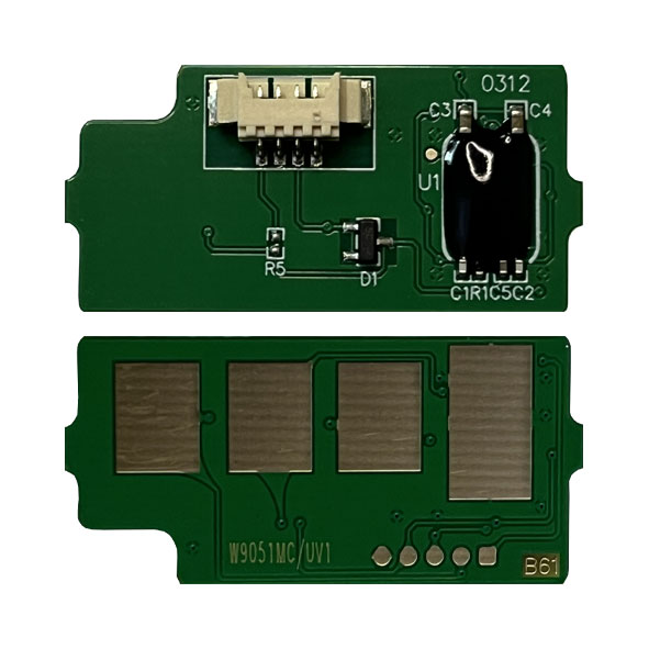 Чип к-жа HP LJ Managed MFP E87640/E87650/E87660 (52K,шлейф) W9051MC cyan UNItech(Apex)