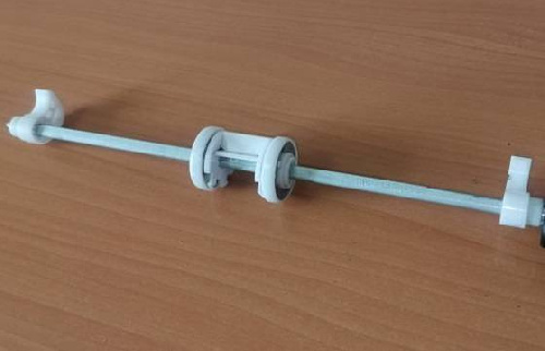 Вал захвата из кассеты (без ролика) HP LJ P1566/1606/M1536 (RC2-1439-002/RC2-1439-010) OEM (O)