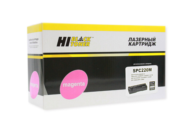 Картридж Ricoh Aficio SP C220S/C222SF/SP C220N/C240DN/C240SF (Hi-Black), SP C220E M, 2K