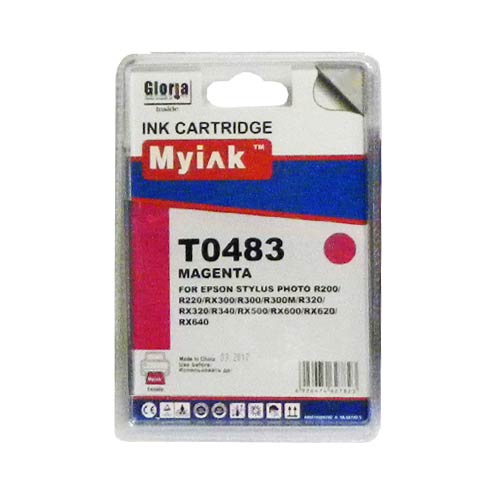 Картридж EPSON R200/300/RX500/600 Magenta (16ml, Dye) MyInk (T0483)