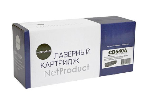 Картридж HP CLJ CM1300/CM1312/CP1210/CP1215 (NetProduct) CB540A, BK, 2,2K
