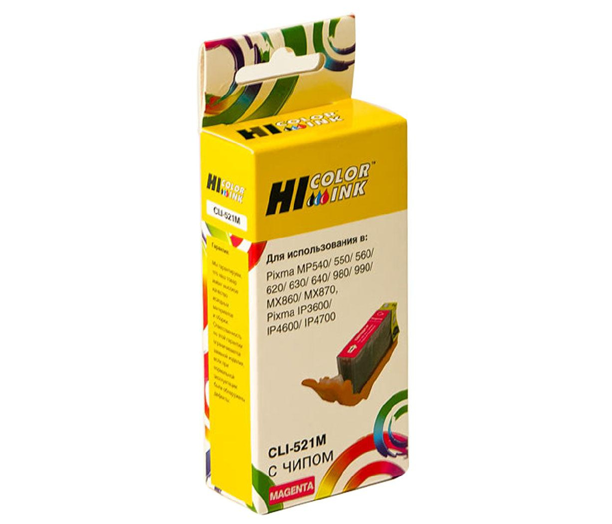 Картридж Canon PIXMA iP3600/iP4600/MP540 (Hi-black) CLI-521, M