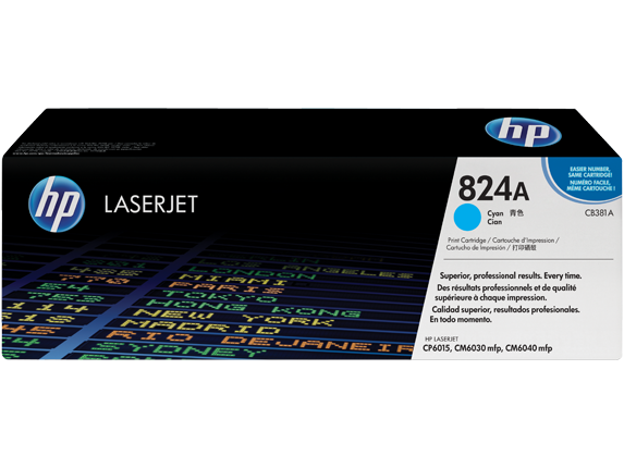 Картридж HP CLJ CP6015/CM6030/CM6040 (O) CB381A Cyan
