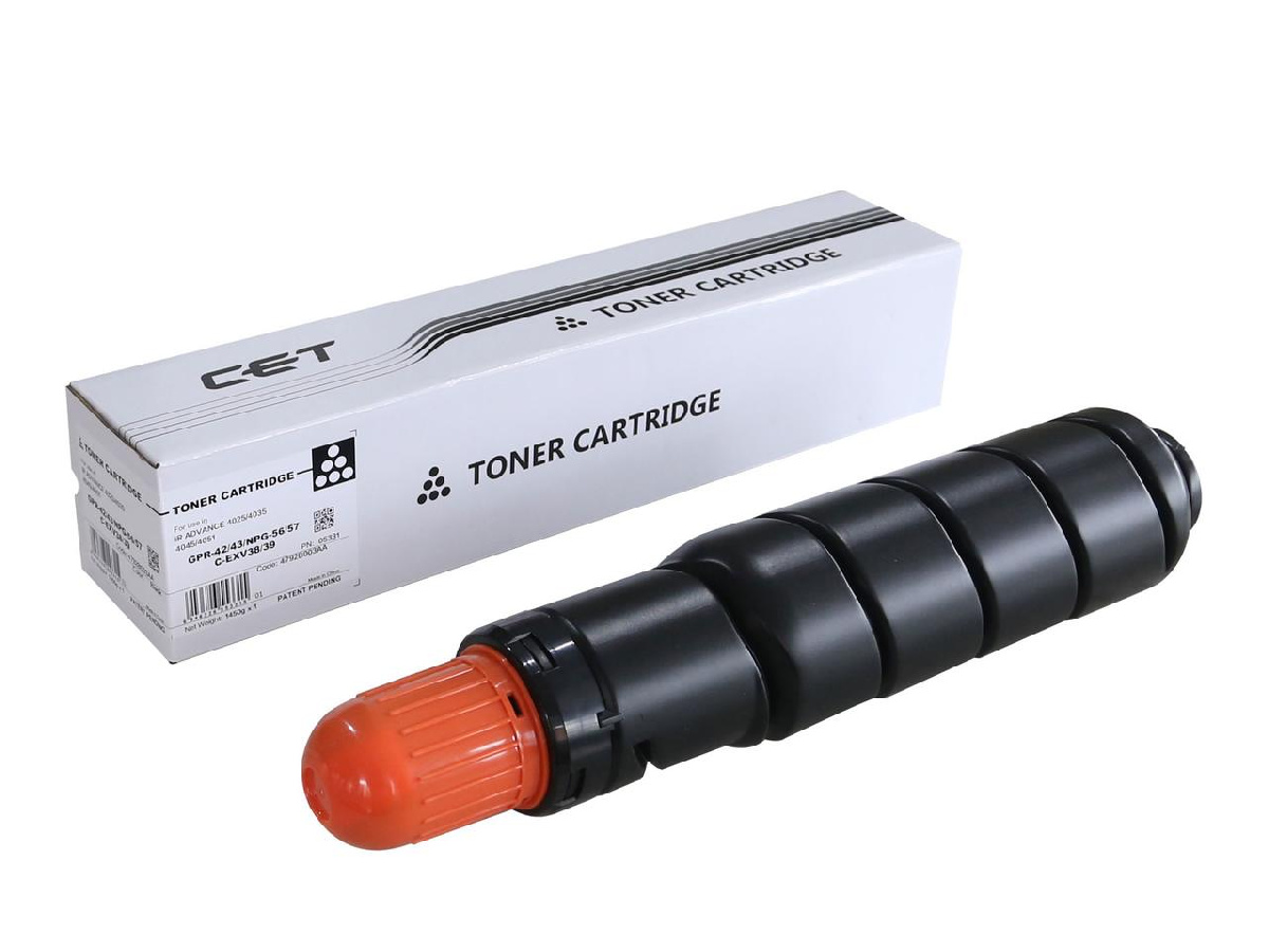 Картридж Canon iR ADVANCE 4025/4035/4045/4051 (CPP) C-EXV38/39 (CET5331), 1450г, 31000 стр.