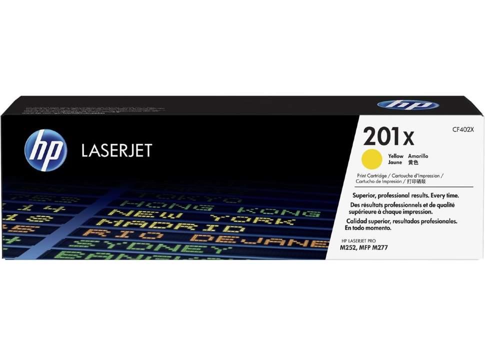 Картридж HP CLJ M252/252N/252DN/252DW/M277n/277DW (O) № 201X, CF402X, Y, 2.3K