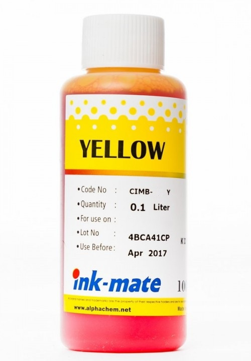 Чернила Canon (Ink-Mate) 100мл, CIMB-275Y желтый GI-490 Y