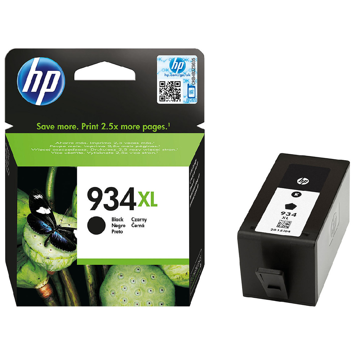 Картридж HP OJ Pro 6230/6830 №934XL (O) C2P23AE, BK