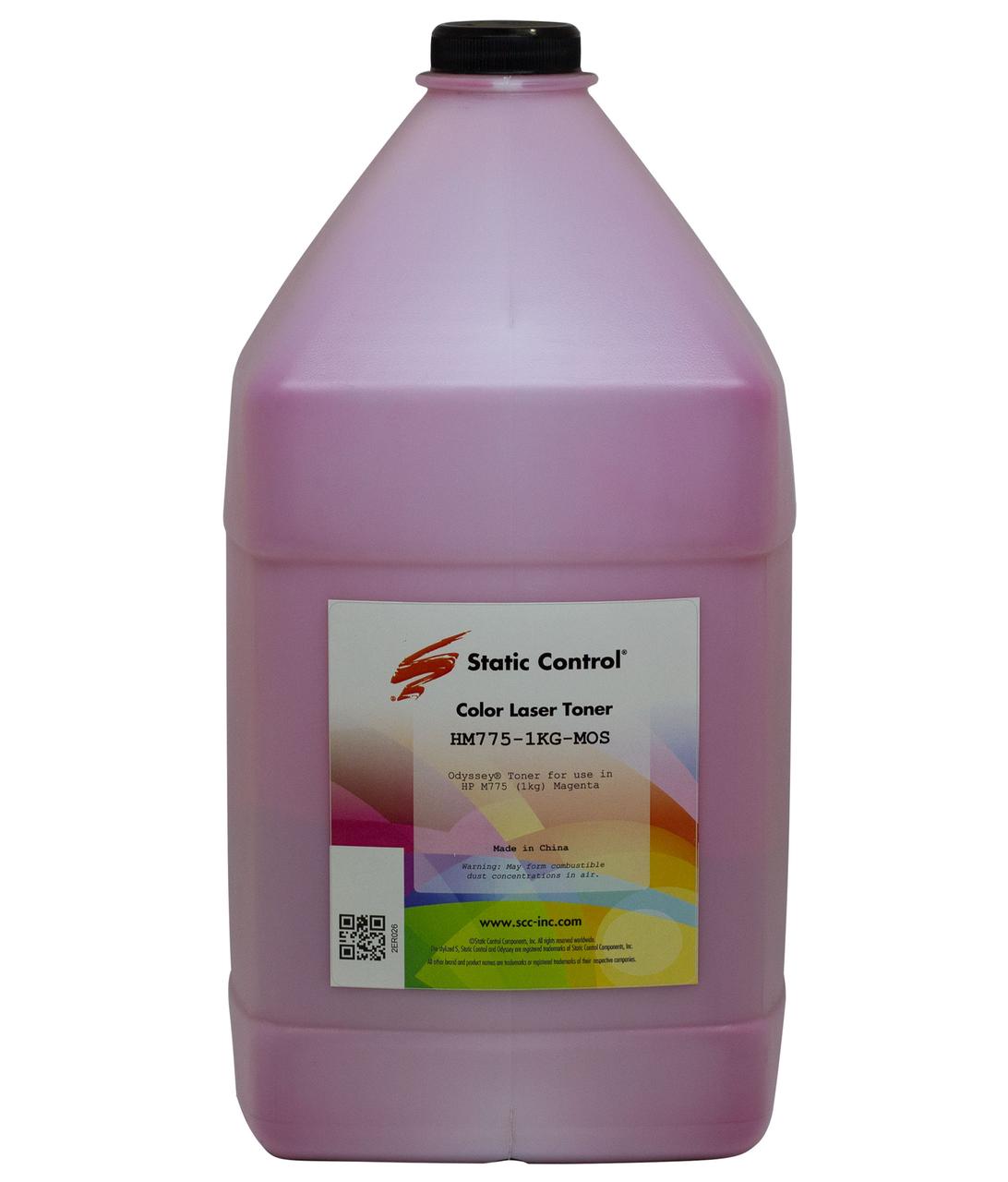Тонер HP M775 (Static Control) M, 1 кг, флакон