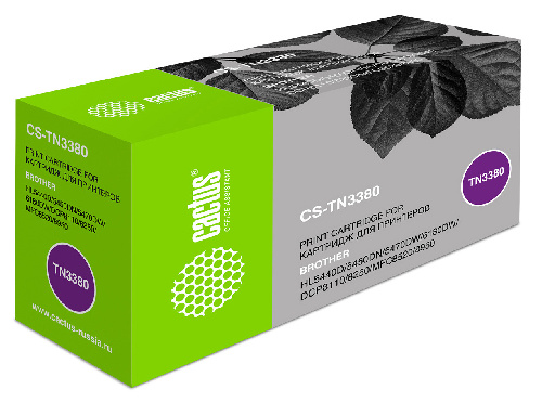 Картридж лазерный Cactus CS-TN3380 TN-3380 черный (8000стр.)