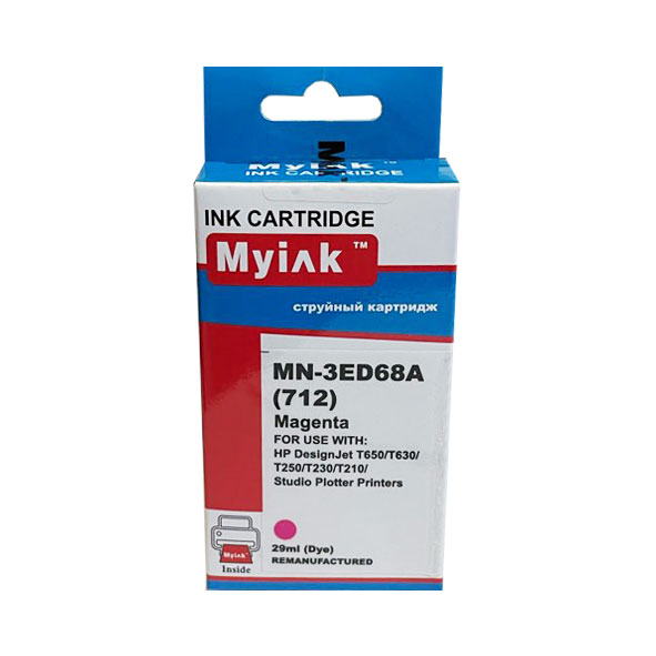 Картридж HP DesignJet T230/T250/T630/T650 (MyInk) 712/3ED68A, M