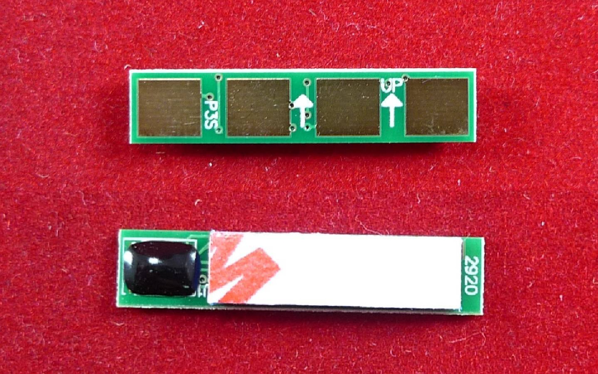 Чип Samsung CLP-320/325/326/321,CLX-3186/3285/3185 (MLT-407-C) Cyan, 1K (ELP Imaging)