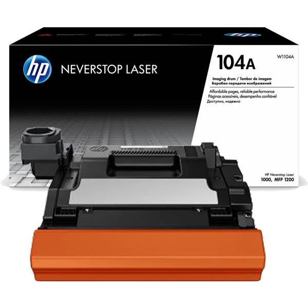 Драм-картридж HP Neverstop Laser 1000a/w/1200a/w, 20К W1104A (внутри тонер на 5К) (O) 104A/ W1104A