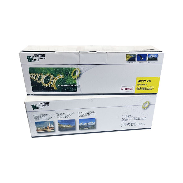 Картридж для HP W2212A (207A) желтый (1,25K) UNITON Premium GREEN LINE (Eco Protected)