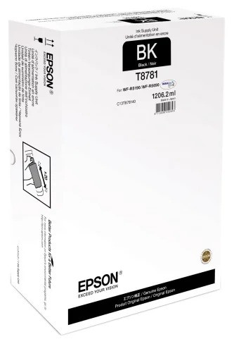Чернила Epson WorkForce Pro WF-R5190/R5690 (O) C13T878140, Bk, 75K