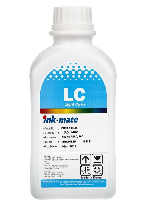 Чернила Epson (Ink-Mate) 500 мл, EIMB-290 LC (св. синий)