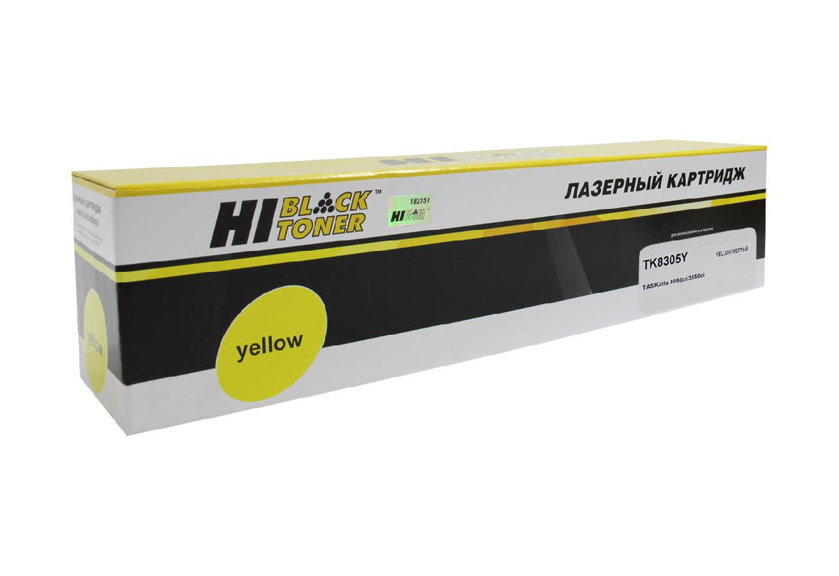 Картридж Kyocera TASKalfa 3050ci /3051ci/3550ci (Hi-Black) TK-8305, Y, 15K