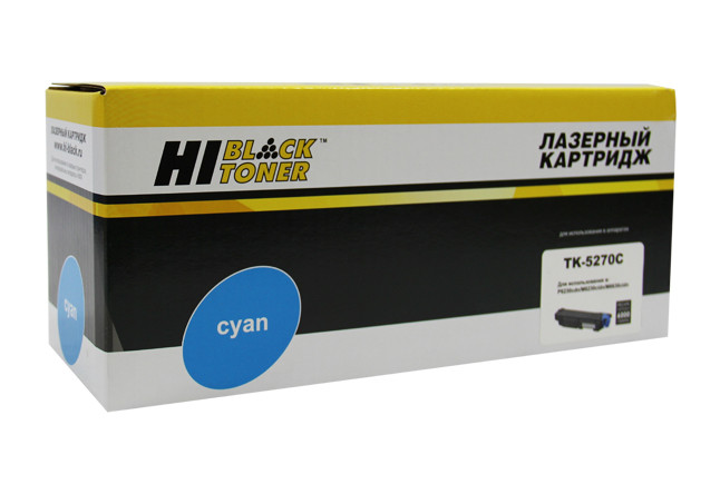 Картридж Kyocera ECOSYS M6230cidn/M6630/P6230cdn (Hi-Black) TK-5270, C, 6K