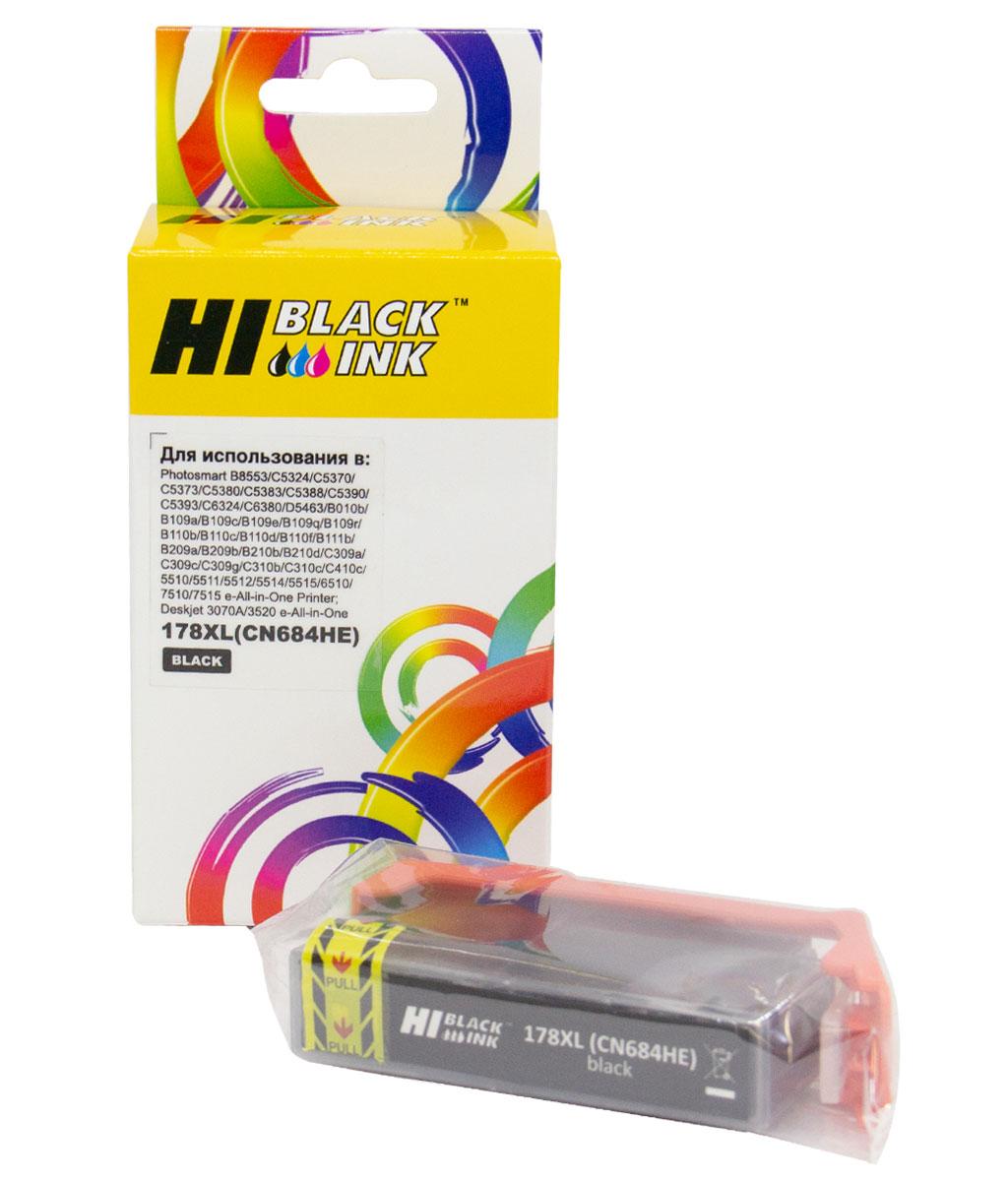 Картридж HP C5383/C6383/B8553/D5463, №178XL (Hi-Black) CN684HE, BK