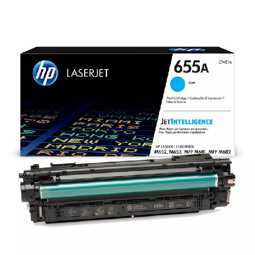 Картридж HP 655A [CF451A]