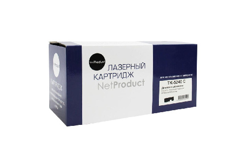 Картридж Kyocera P5026cdn/M5526cdn (NetProduct) TK-5240C, C, 3K