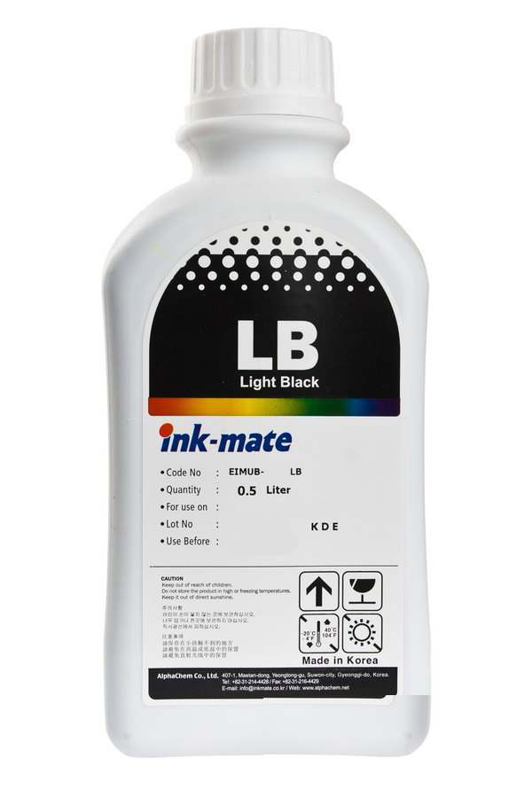 Чернила Epson (Ink-Mate) 500 мл, EIM 990 LA (Св. черный)