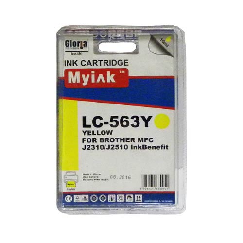 Картридж для Brother MFC-J2510 (LC563Y) Yellow MyInk