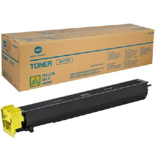Картридж Konica Minolta TN-711Y/ A3VU250 (O) Y