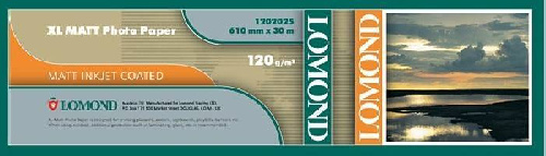 Фотобумага Lomond XL CAD&GIS Paper 610 мм х 30 м 120 г/м2 1202025