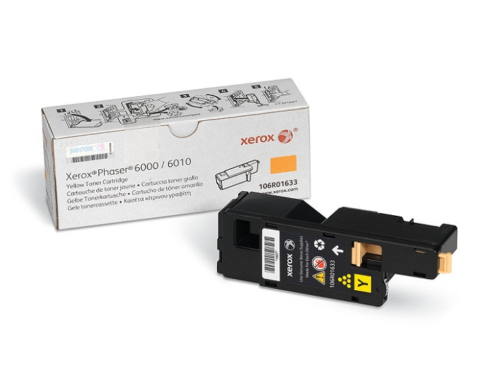 Картридж Xerox Phaser 6000/6010/WC6015 (O) 106R01633 yellow 1К