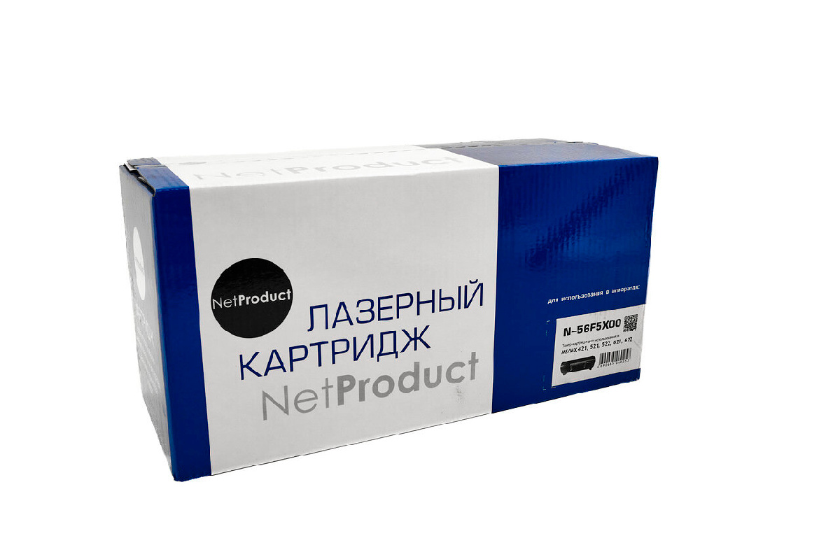 Тонер-картридж NetProduct (N-56F5X00) для Lexmark MS/MX421/521/522/621/622, 20K