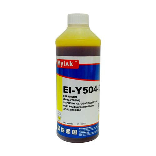 Чернила EPSON EI-Y504 Gloria (MyInk) St Photo T10/T50/P50/R200/R270/R290/RX590 1л, Y