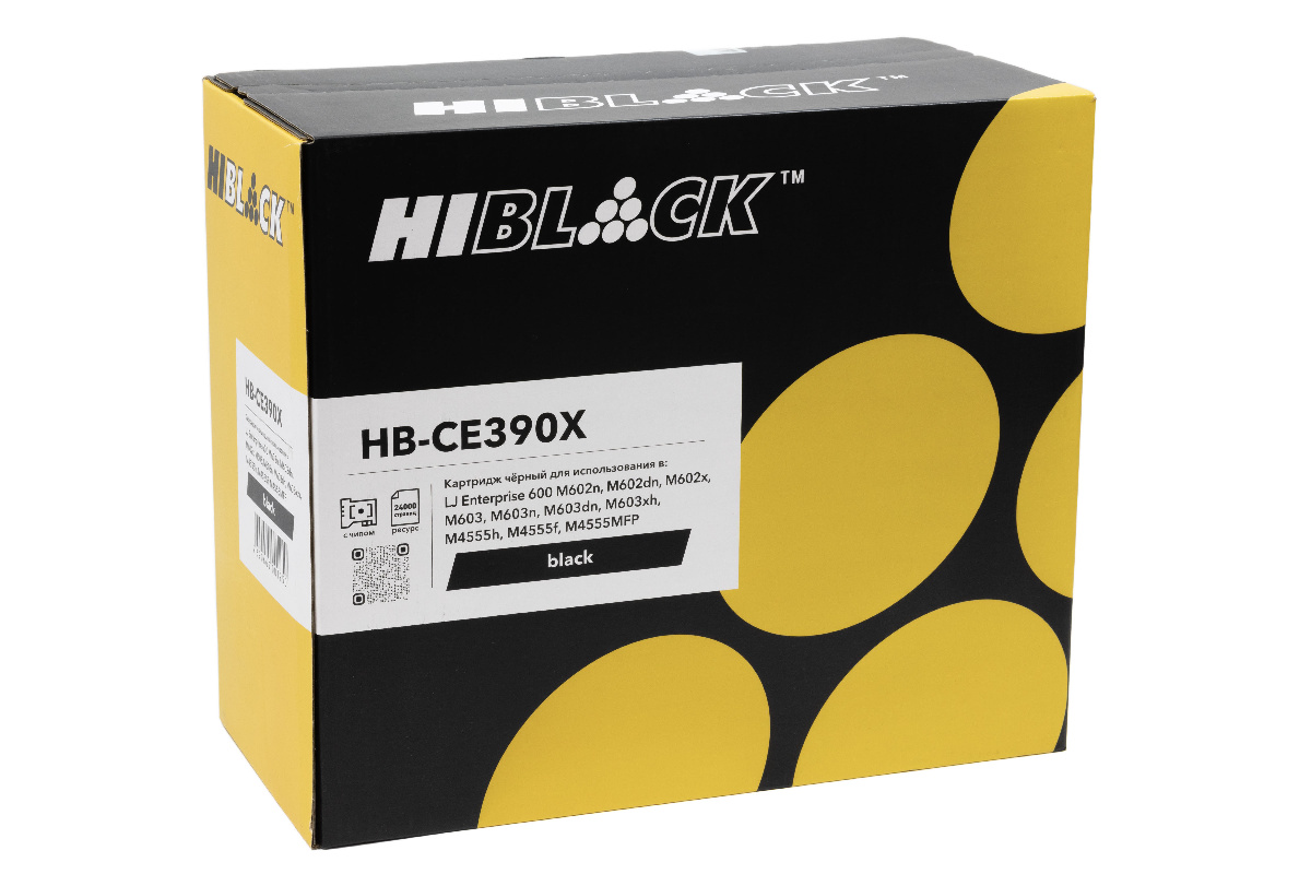Картридж HP Enterprise 602/603 (Hi-Black) CE390X, 24K