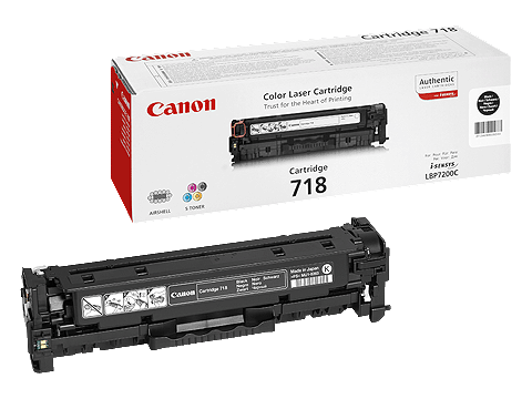 Картридж Canon LBP7200/7310/MF8330/8540 (O) 718Bk / 2662B002, 3.4K