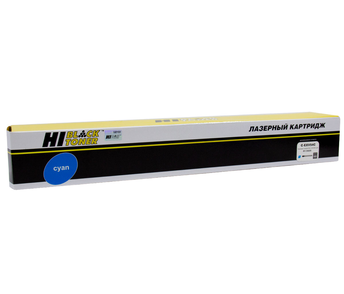 Картридж Canon iR-C3025 (Hi-Black) C-EXV54C / 1395C002, C, 8.5K