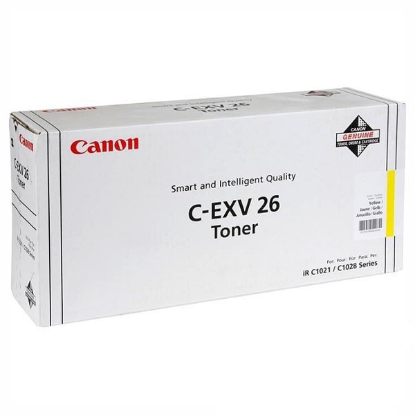 Картридж Canon iRC 1021/1028i желтый (O) C-EXV26Y 1657B006 6K