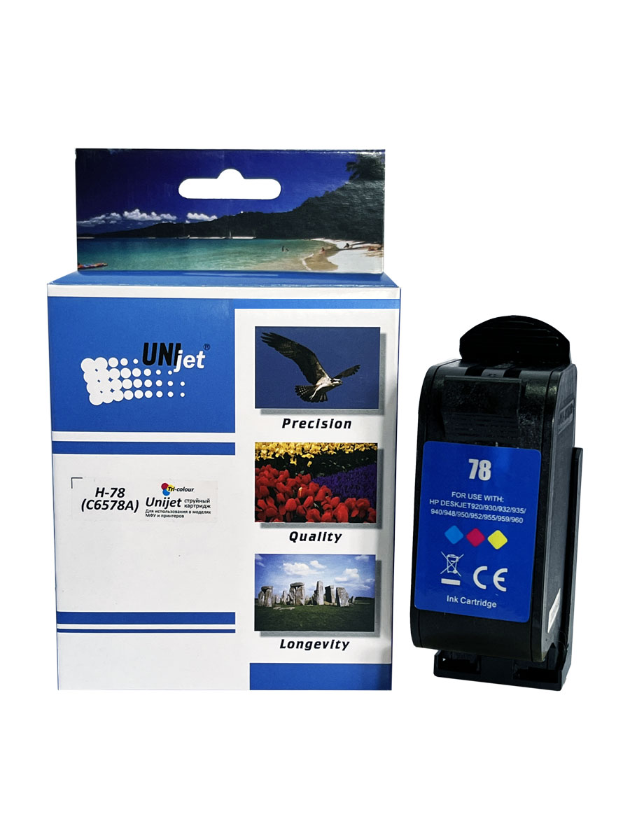 Картридж HP DJ 970Cix/1220 C6578AE Color Unijet ( 78)