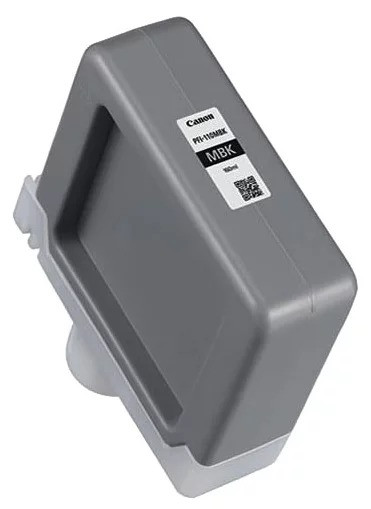 Картридж Canon iPF TX-2000/TX-3000/TX-4000 (O) PFI-110MBk/2363C001, матовый чёрный, 160 мл