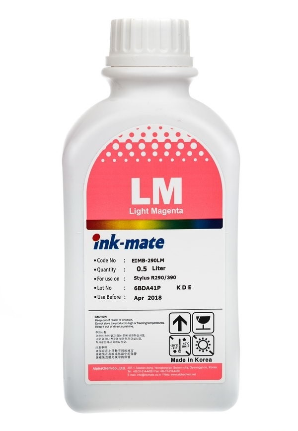 Чернила Epson (Ink-Mate) 500 мл, EIMB-290 LM (св. пурпурный)