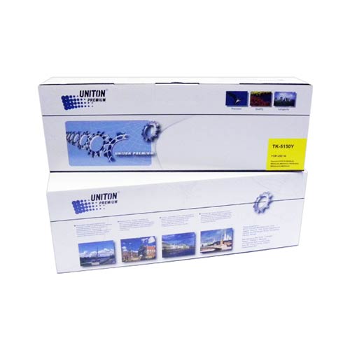 Тонер-Картридж (TK-5150Y) KYOCERA ECOSYS P6035/M6035/M6535 (10K) желтый UNITON Premium GREEN LINE