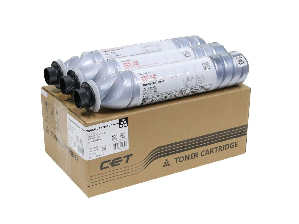 Картридж Ricoh Aficio MP1500/1900/2015 (CET6449) тип 1230D / MP2000 (9K) 260 г, туба 885094