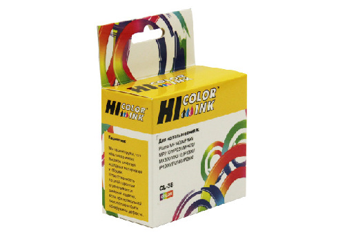 Картридж Canon PIXMA iP1800/2500/MP140/MX300 (Hi-Black) CL-38, Color