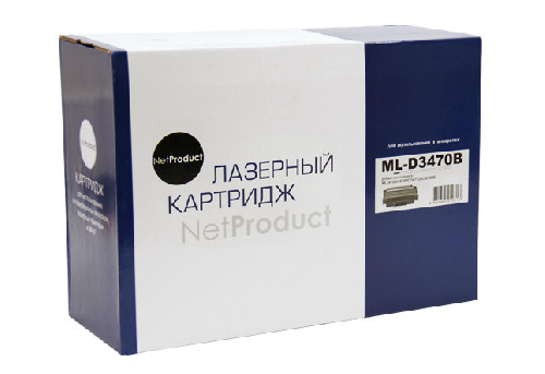 Картридж Samsung ML3470D/3471ND (NetProduct) NEW ML-D3470B, 10K